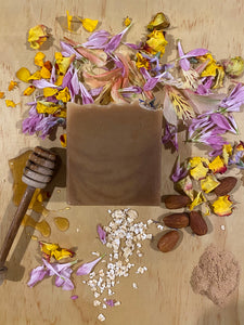 Body Bar -Milk, Honey & Oats with Mixed Flowers
